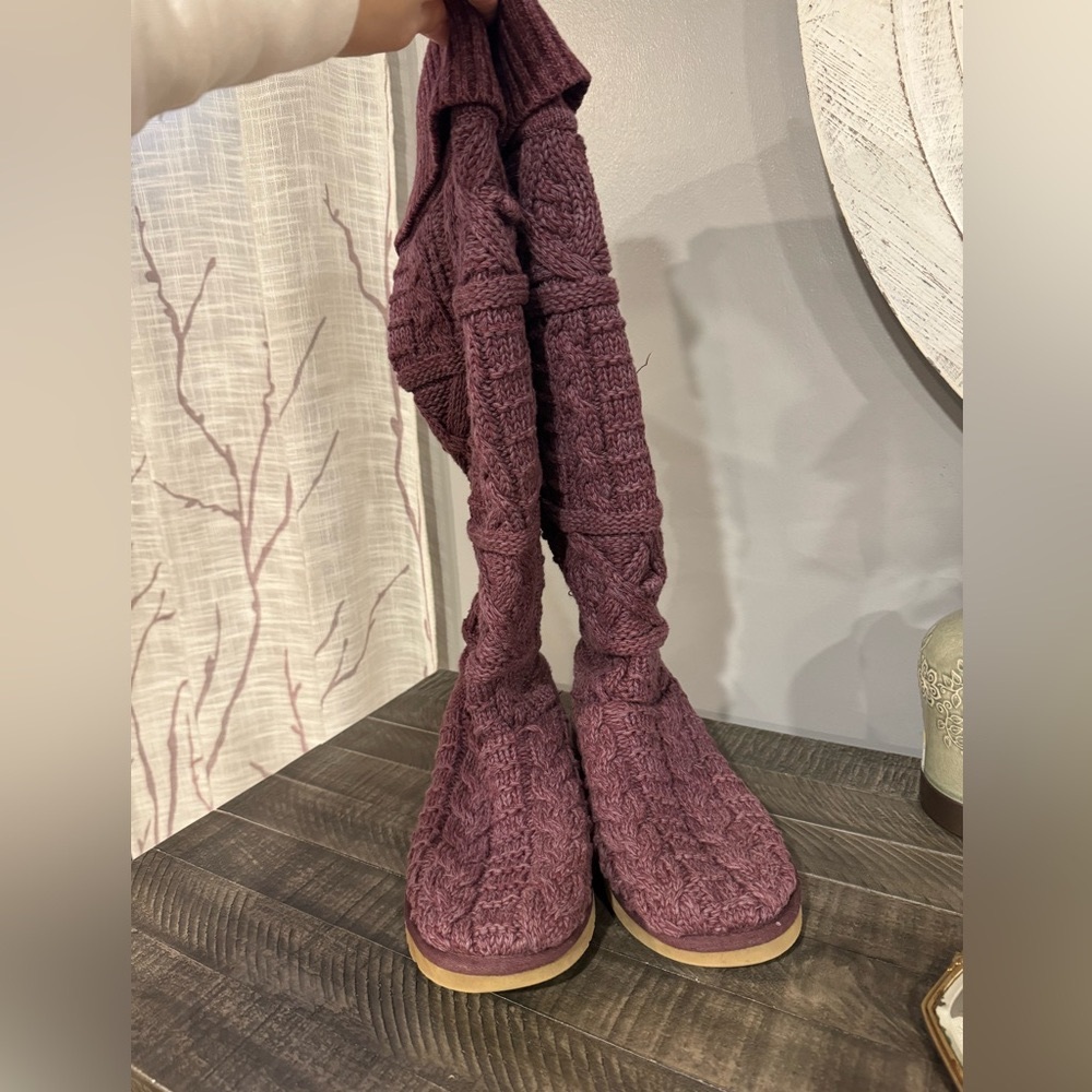 Knighted knee high Ugg Boots